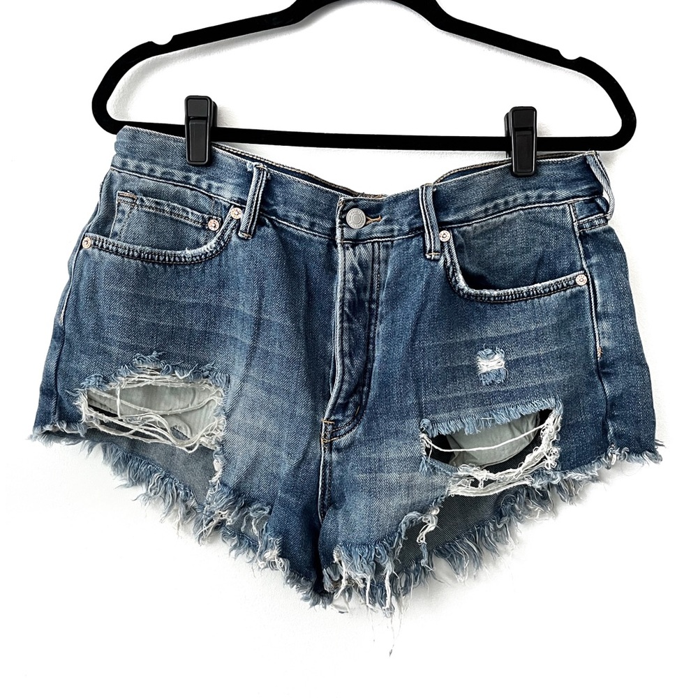 Free People Denim Shorts